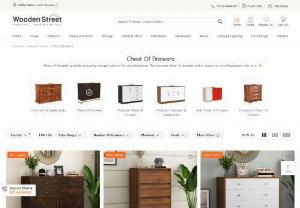 Chest of Drawers India - Buy Chest of drawers online and adjust your limited storage space with it.