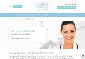Skin Rejuvenation Treatment In London | Book Online Today - Our skin consultants will provide helpful detailed information on the skin rejuvenation treatments we offer. Call us today on 020 7307 8712.