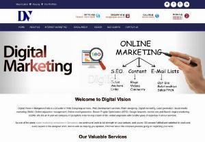 Internet Marketing Services in Bangalore - Digital Vsion is one of the Top Digital Marketing Agencies In Bangalore India along with provider of Web Designing services,  Digital marketing and Lead generation.