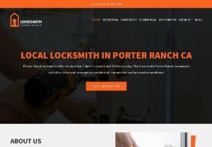 Locksmith Porter Ranch - Locksmith Porter Ranch (818) 309-1988 Here at Porter Ranch Locksmith we are a veteran locksmith that specialize in re-keys,  car lockouts,  house lockouts whatever you need you name it! We can create brand new keys,  if you've lost your car keys and/or are out we can create a brand new door or car key for your vehicle or home just like the original at an unbeatable rate