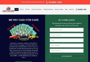Unwanted cars Sydney - Cash for cars sydney pays up to 15,000 cash on the spot for vehicles,  old & damaged Cars,  scrap cars,  unwanted cars,  Sports Cars,  Accident Cars in sydney zone.