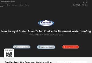 Scaldino Basement Solutions - Scaldino Basement Solutions has been providing quality basement waterproofing in New Jersey for over 10 years!