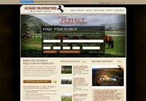 Horse Properties,  Equestrian Properties,  Horse Ranches for Sale - Horse Properties International allows you to advertise your own horse properties,  equestrian estates and horse ranges from all over the world. List your horse property and equestrian properties today!