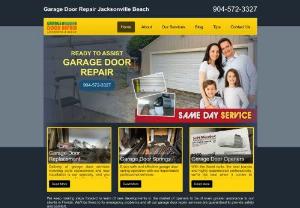 Garage Door Repair Jacksonville Beach - The most reliable company in Florida! With its commitment and efficiency,  Garage Door Repair Jacksonville Beach deals with opener problems efficiently,  fixes garage door parts perfectly and offers emergency repairs fast. Phone no: 904-572-3327