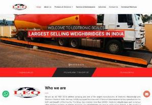 Weighbridges,  Electronic Weighbridge,  Weighbridges,  Fully Electronic Weighbridge,  Mechanical Weighbr - Weighbridges Manufacturers & Exporter In India. Leotronic Scales Pvt. Ltd. Was incorporated in 1995. Prior to 1995,  the company was engaged in manufacturing conventional Mechanical Weighing System under the brand \