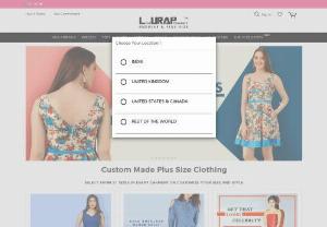 Custom Petite And Plus Size Dresses For Women - Need to petite and plus size dresses online? Lurap is an online clothing store offers plus size and petite dresses for women with custom size and design according your own measurement.