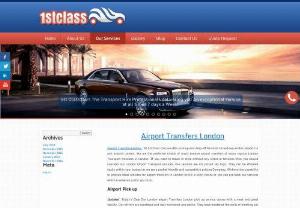 Airport transfers London - When you use us for airport pick up or drop offs,  we would to know the flight number,  timing and other full details. Our high skill and professional driver reaches all the London airports well before arrival or departure time.