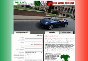 Sell My Italian Car | Sell my Sell My Italian LHD Car | We buy any Italian Car - Sell your Italian registered car We buy any Italian LHD car whatever the age or condition,  damaged or non-runners,  petrol or diesel,  high or low mileage,  private,  fleet or trade