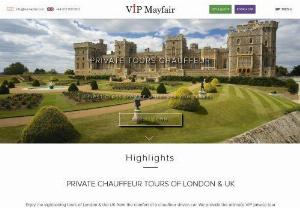London Tour Chauffeur - Looking for London Chauffeur Tours? Contact V.I.P. Mayfair for London Tour Chauffeur. It is 24/7 at your service to provide the best chauffeur driven vehicles in town.