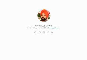 Gurpreet Singh Mundi iOS developer - Gurpreet Singh is a iOS App & Game, PHP, HTML and jQuery developer.