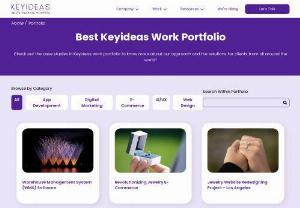 Web and Mobile App Development Portfolio - Keyideas - At Keyideas,  our web and mobile app development team deliver powerful smart products and application that gives strength and shine to our portfolio.