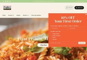 Organic Bean Pastas, Pulse Pastas, Rice Noodles and Rice Pastas | Explore Cuisine - Bean Pastas, Pulse Pastas, Rice Noodles, Rice Pastas and Soup. Explore Cuisine is a vegan, organic and gluten free food solution to people with dietary needs.