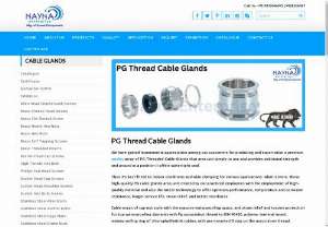 PG Thread Cable Glands - Our company is a trusted name of the industry,  which is engaged in manufacturing,  supplying and exporting an unparalleled array of PG Type Cable Gland.