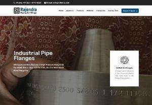 Pipe Fittings And Flanges Manufacturer In India As Per ASTM Standards - Rajendra Piping & Fittings is a manufacturer of Buttweld Pipe Fittings and Forgings since 2009, elbows, tee, reducers, and steel pipeline accessories as per American ASTM standards.
