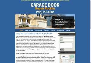 (916) 256-4082 - Garage Door Repair & Installation Rocklin, CA - Garage door repair & unit installation services located in Rocklin, CA - Call (916) 256-4082 - We present leading quality garage door and gates maintenance services across Rocklin, CA .