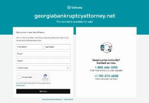 Welcome To Georgia Bankruptcy Attorney! - If you answered 