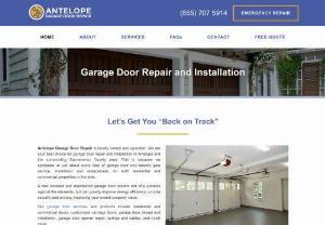 Antelope Garage Door Repair - Garage Door Repair and Installation - Antelope Garage Door Repair is your best choice for garage door repair and installation in Antelope, CA, and the greater Sacramento area.
