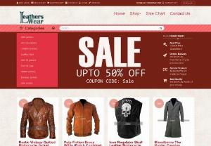 High Class Celebrity & Designer Leather Jackets - Visit LeathersWear.com to find your desire Leather Wears at most affordable prices for Men and Women, top quality real leather used for making more appealing outfits.