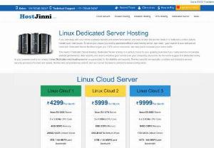 Linux Dedicated Server Web Hosting, Cheap Linux Dedicated Server-Hostjinni - Managed and dedicated Linux server hosting service provider in India. Hostjinni offer cost-effective, scalable, efficient Linux Dedicated Server web hosting services in India with 24x7 technical support.