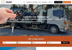 Cash For Car Melbourne - Cash For Car Melbourne are Melbourne\'s leading cash for cars service,  car removal company and car wreckers company. We buy all types of cars - and pay cash on the spot for your car we can pay up to $8999. We also offer free over the phone quote for any vehicle for example cars,  vans,  utes,  4wds and trucks. Feel free call us on 0476 444 222 or visit our website.