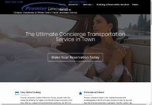Premier limousine service Orlando - If you are seeking for service provider that is offering best vehicle rental service then Executive limo service Orlando is your desirable destination. We provide high class vehicles according to your demanded colours and facilities.