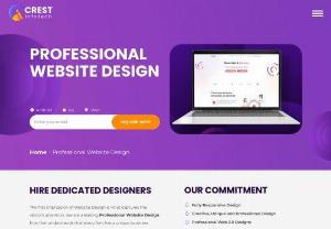 Professional Website Design - Crestinfotech is a professional website Design and Development services based in India.