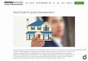 Real Estate Property Management - Stanley Samuels - Stanley Samuels has an extensive team of experienced, professional real estate agents throughout Australia who are committed to providing an outstanding real estate property managment service for clients.