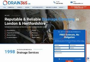 Blocked Drain Repair Buckinghamshire - Blocked Drains London? Looking for best drain repairs and clearance services in Hertfordshire,  Bedfordshire? Call Drain 365 uk @ 0800 530 0365,  07825 228 829 for instant response.