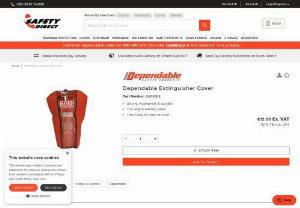 Fire Extinguisher Covers in Ireland - Fire extinguisher Covers at Safety Direct are offered from Dependable. They are available in a variety of models. They are suitable for shops,  hotels or any premises with flammable liquids and places where small size and light weight are a priority. They are also suitable for premises with live electrical equipment,  computers and machines. They are supplied filled and ready for use and wall bracket included. Surf Safety Direct online for more information - Fire Extinguisher Covers.