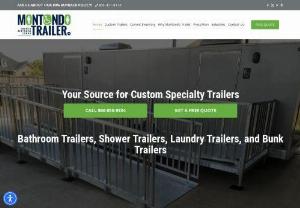 Restroom Trailers - Montondo Trailer LLC is committed to delivering high quality restroom trailers including ADA compliant trailers,  shower trailers,  safety trailers and specialty trailers to our clients at a reasonable price.