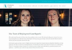 Employment Law Solicitors Cheshire - Analysis Legal LLP Employment Law Solicitors Cheshire comprises a team of experienced employment lawyers who have dealt with cases in many different industries in their time. Analysis Legal LLP Employment Law Solicitors Cheshire can therefore help you with every employment legal issue you may face.