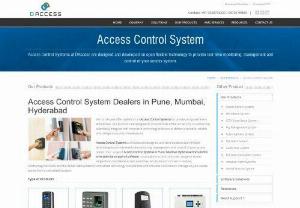 Access Control System dealers in Pune, Mumbai - Security Access Control System dealers in Pune, Access Control System dealers in Mumbai, Access Control System dealers in Hyderabad & Manufacturers is Providers in India and find more Dealers & Suppliers in Pune, India