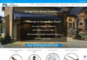 Garage door repair Pasadena - Garage door repair and new installation service in California