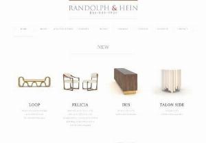 Randolph & Hein - Randolph & Hein Furniture employs the finest materials and construction techniques. Fine hardwood and exotic veneers are used in all of our furniture as well as the totally custom furniture we make to our clients specifications. We offer upholstered furniture,  seating,  as well as case goods,  mirrors and other accent pieces.