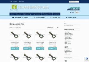 Universal engine Connecting rods - KbmarineParts- An online universal marine connecting rods engine parts manufacturer and suppliers. Search here for aftermarket & genuine universal connecting rods parts with complete specifications & replacement models.