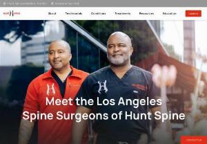 Spine Surgeon Los Angeles | Los Angeles Orthopedic Spine Specialists - Dr. Leonel Hunt & Dr. Gabriel Hunt offer among some of the best back & neck pain relief as spine specialists Los Angeles patients can rely on. Learn more today about our neurosurgery and spine surgery procedures and schedule a consultation.