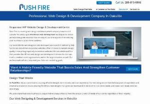 Oakville Web design Company - Push Fire is the best Web design company in Oakville offering responsive & custom website design & development services at affordable price. Contact us now to avail our service.