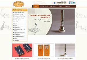 	Buy Cardholder Stand, Mouthpiece Trumpet and Clarinet in India - Cardholder India offers best trumpet mouthpiece, music instruments lyre, cardholder menu stand for dining table, Vandoren Rico reeds and clarinet online.