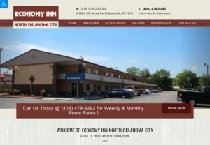 Motels near Frontier City - Economy Inn North Oklahoma City,  motels in Oklahoma City,  OK is in a walking distance to Frontier City Theme Park.
