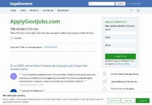 Apply Government Jobs - Apply government jobs is a site used to apply for the latest government jobs in various departments. It aims to help every candidate looking for government jobs and updates. For more updates visit our website.