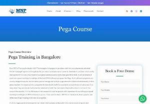 Best PEGA Training in Marathahalli - Bangalore | PEGA Training Institutes | PEGA Course Content - Best PEGA Training in Bangalore - MNP Technologies is a leading PEGA Training Institute in Bangalore offering extensive PEGA Training by Real-time Working Professionals along with 100% placement support, Book a Free Demo!