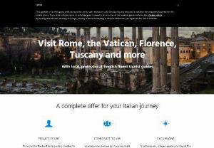 Guidaly - It\'s a site where Italian licensed tourist guides can sell their services,  directly to the final customer.