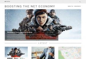 Boosting the Net Economy - An International Business News and Debate website,  offering an insight into the worlds economy.