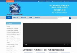 Stainless Marine - Stainless Marine is now recognized worldwide for its high-torque aluminum manifolds,  outboard engine brackets,  crossovers,  thermostat housings,  risers,  jackplates,  and \
