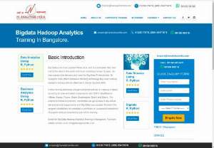 BIGDATA training in bangalore - Bigdata Hadoop Analytics Training in Bangalore: Ni Analytics India is one of the best training institute in Bangalore,  Enroll NOW for Big data,  Hadoop Courses.