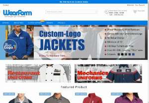 Wear Form - Systrack supply uniforms and corporate apparel for consumers nationwide