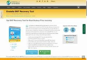 Screenshot of BKF Recovery Software