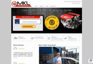 Get top quality reconditioned or used Mercedes Engine in UK - Buy reconditioned,  replaced or used Mercedes Engines with high quality performance from MKL Motors in UK. Get the best engines from us with warranty.