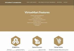 VirtueMart Customisation - VirtueMart Customisation the leading Online-Shop Solution for Joomla! CMS. We have been developing high quality,  great value for money Joomla template themes for Virtuemart since 2008.