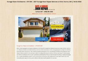 24/7 Glen Burnie, MD Garage Door Repair ⭐⭐⭐⭐⭐ | (410) 695-3403 | $19 SVC - Garage door repair and unit installation services located in Glen Burnie, MD - Simply call to (410) 695-3403 - Our Company provide the highest quality garage doors & gates repair services across Glen Burnie, MD .